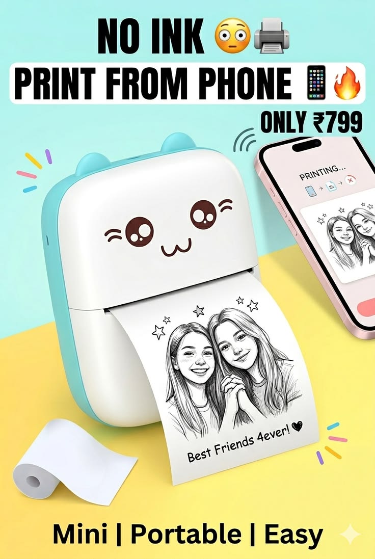 Mini pocket printer